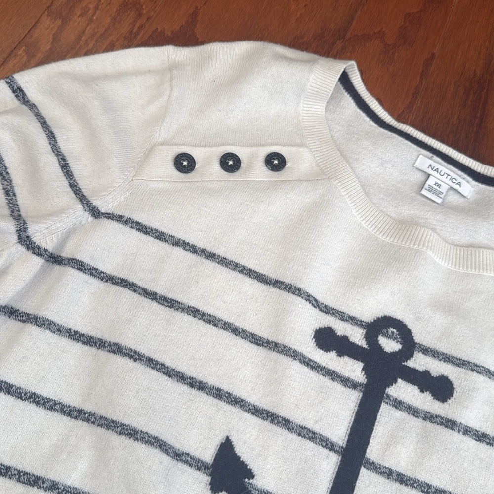Nautica Anchor Sweater - Picture 6 of 11